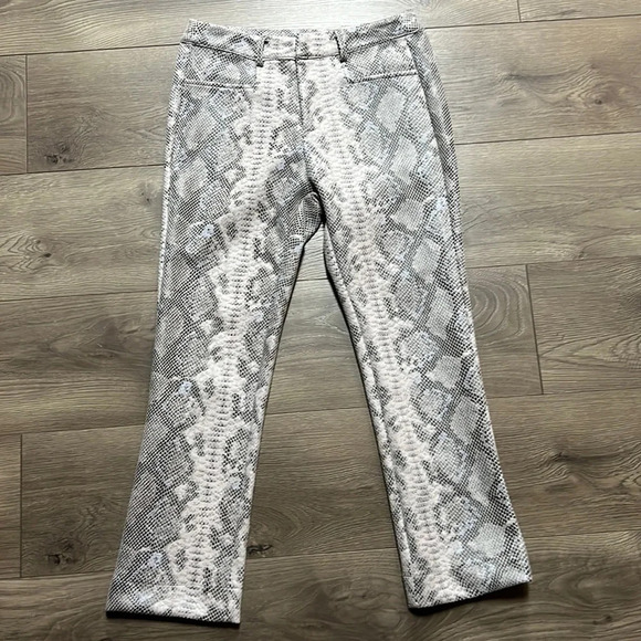 Snakeskin pants. Like new - Picture 1 of 6
